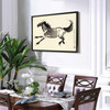 Xu Beihong,A running horse,Chinese Art Prints,large wall art,framed wall art,canvas wall art,large canvas,M5203