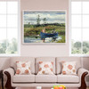 Winslow Homer,The Blue Boat,large wall art,framed wall art,canvas wall art,large canvas,M5199