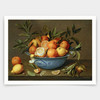 Jacob van Hulsdonck,Still Life with Oranges and Lemons in a Wan-Li Porcelain Dish ,art prints,Vintage art,canvas wall art,famous art,V4193