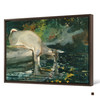 Winslow Homer,Deer Drinking,large wall art,framed wall art,canvas wall art,large canvas,M5189