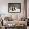 Winslow Homer,Below Zero,large wall art,framed wall art,canvas wall art,large canvas,M5187