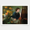 James N Lee,At the Easel ,art prints,Vintage art,canvas wall art,famous art prints,V4225