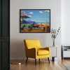 William Glackens,Race Track,horse racing,large wall art,framed wall art,canvas wall art,large canvas,M5152