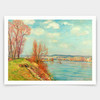 Jean Baptiste Armand Guillaumin,The Bay and the River,art prints,Vintage art,canvas wall art,famous art prints,V4276