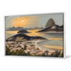Botafogo's Cove,Bay city scenery, coastal scenery,canvas print,canvas art,canvas wall art,large wall art,framed wall art,p2028