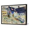Wassily Kandinsky,Kallmünz - Regentag,large wall art,framed wall art,canvas wall art,large canvas, M5133