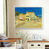 Vincent van Gogh,The Yellow House,The Street,large wall art,framed wall art,canvas wall art,large canvas,M5114