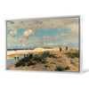 Michele Cortegiani, Island of the Females,Beach walk,canvas print,canvas art,canvas wall art,large wall art,framed wall art,p2023