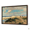 Michele Cortegiani, Island of the Females,Beach walk,canvas print,canvas art,canvas wall art,large wall art,framed wall art,p2023