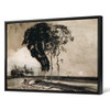 Victor Hugo,Landscape with Three Trees,large wall art,framed wall art,canvas wall art,large canvas,M5066