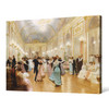 Victor Gabriel Gilbert,The Ball,Elegant Evening Ballroom Dance Party,large wall art,framed wall art,canvas wall art,large canvas,M5062