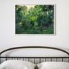 Thorvald Erichsen,Wooded Landscape,Green forest art, tropical rain forest,large wall art,framed wall art,canvas wall art,large canvas,M5053
