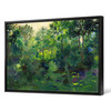Thorvald Erichsen,Wooded Landscape,Green forest art, tropical rain forest,large wall art,framed wall art,canvas wall art,large canvas,M5053