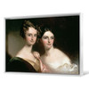 Thomas Sully,Portrait Of Ellen And Mary Mcilvaine,large wall art,framed wall art,canvas wall art,large canvas,M5049