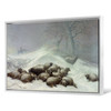Thomas Sidney Cooper,Under the Shelter of the Shapeless Drift,large wall art,framed wall art,canvas wall art,large canvas,M5048