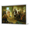 Thomas Hicks,The Musicale, Barber Shop, Trenton Falls, New York, 1866,large wall art,framed wall art,canvas wall art,large canvas,M5036