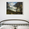 Thomas Fearnley,The Grindelwald Glacier,large wall art,framed wall art,canvas wall art,large canvas,M5033