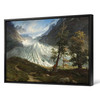 Thomas Fearnley,The Grindelwald Glacier,large wall art,framed wall art,canvas wall art,large canvas,M5033