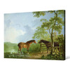 Sawrey Gilpin,Mare and Stallion in a Landscape,large wall art,framed wall art,canvas wall art,large canvas,M4981
