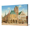 Saenredam Pieter Jansz,Het oude stadhuis in Amsterdam,large wall art,framed wall art,canvas wall art,large canvas,M4967