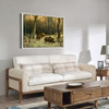 Rosa Bonheur,Wild Boars in the Snow,large wall art,framed wall art,canvas wall art,large canvas,M4965
