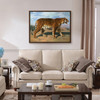 Rosa Bonheur,Stalking Tiger,large wall art,framed wall art,canvas wall art,large canvas,M4962