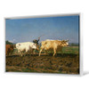 Rosa Bonheur,Ploughing In The Nivernais, 1850,large wall art,framed wall art,canvas wall art,large canvas,M4958