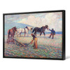 Robert Polhill Bevan,The Turn - Rice Plough Photograph,large wall art,framed wall art,canvas wall art,large canvas,M4950