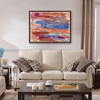 Rik Wouters,Nightmare War,Red abstract art,large wall art,framed wall art,canvas wall art,large canvas,M4934