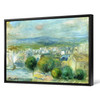 Pierre-Auguste Renoir,View from the Window on City and Port,large wall art,framed wall art,canvas wall art,large canvas,M4890