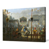 Pierre Revoil,The Tournament,large wall art,framed wall art,canvas wall art,large canvas,M4882