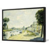 Pierre Auguste Renoir,The Banks of the Seine at Bougival,large wall art,framed wall art,canvas wall art,large canvas,M4865