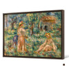 Pierre Auguste Renoir,Girls in a Landscape,large wall art,framed wall art,canvas wall art,large canvas,M4854