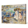 Pierre Auguste Renoir,Children on the Seashore, Guernsey,large wall art,framed wall art,canvas wall art,large canvas,M4851