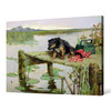 Philip Eustace Stretton,Terrier - Fishing,large wall art,framed wall art,canvas wall art,large canvas,M4834