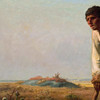 Jean-Francois Millet,Man with a Hoe, 1862,art prints,Vintage art,canvas wall art,famous art prints,V4336