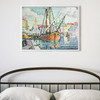 Paul Signac,The Port,large wall art,framed wall art,canvas wall art,large canvas,M4821