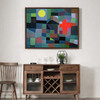 Paul Klee,Fire, Full Moon,Abstract Wall Art,large wall art,framed wall art,canvas wall art,large canvas,M4785