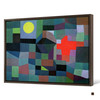 Paul Klee,Fire, Full Moon,Abstract Wall Art,large wall art,framed wall art,canvas wall art,large canvas,M4785