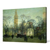 Paul Cornoyer,Afternoon Madison Square,large wall art,framed wall art,canvas wall art,large canvas,M4772