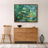 Paul Cezanne,The Brook,Riverside Forest Scenery,large wall art,framed wall art,canvas wall art,large canvas,M4759
