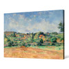 Paul Cezanne,The Bellevue Plain  The Red Earth,large wall art,framed wall art,canvas wall art,large canvas,M4758