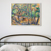 Paul Cezanne,Millstone and Cistern under Trees,large wall art,framed wall art,canvas wall art,large canvas,M4744