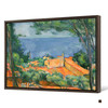 Paul Cezanne,L'Estaque with Red Roofs,large wall art,framed wall art,canvas wall art,large canvas,M4741