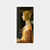 Domenico Ghirlandaio,Portrait of Giovanna Tornabuoni,art prints,Vintage art,canvas wall art,famous art prints,vertical narrow prints,V7671