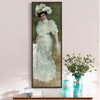 Ramon Casas Carbo,Portrait of Julia Fons,Vertical Narrow Art,large wall art,framed wall art,canvas wall art,2M715