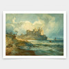 Joseph Mallord William Turner,Conway Castle, North Wales, 1798,art prints,Vintage art,canvas wall art,famous art prints,V4472