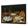 Osias Beert the Elder,Dishes with Oysters, Fruit, and Wine,large wall art,framed wall art,canvas wall art,large canvas,M4694