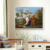 Nicolas Poussin,The Flight into Egypt,large wall art,framed wall art,canvas wall art,large canvas,M4669