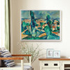 Maurice Vlaminck,Town,Town landscape,large wall art,framed wall art,canvas wall art,large canvas,M4637